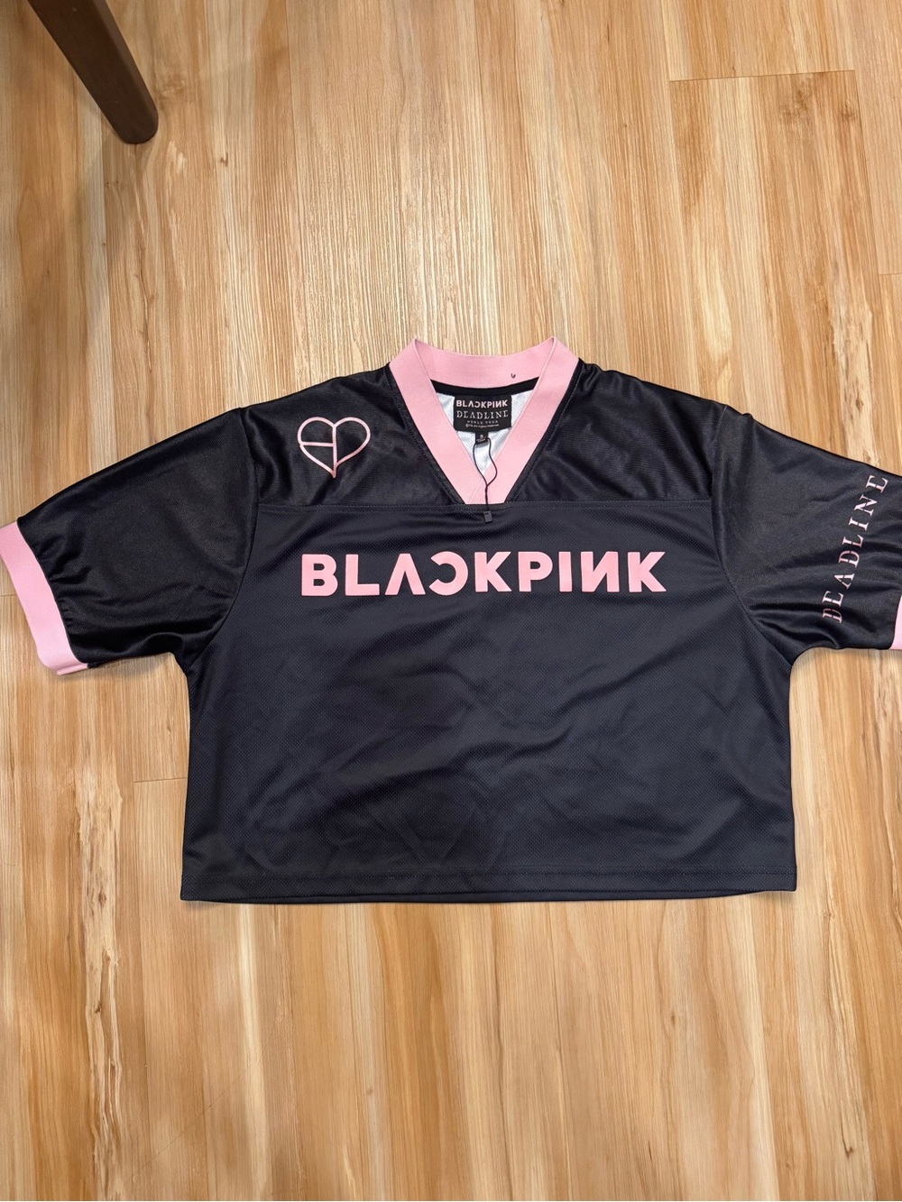 BLACKPINK Deadline World Tour Pink & Black Jersey